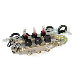 Image 13 Сталевий колектор Smart S з витратомірами 3 контури X 3/4 EURO