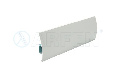 Image 5 Алюмінієвий плінтус ASP 75, 75 мм, 3 м.п.