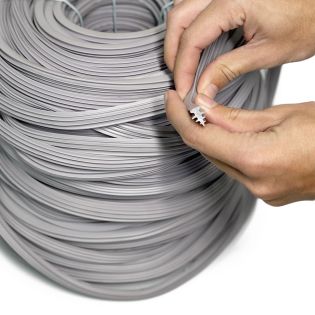 Image 137 Sealing PVC profile Herringbone for dividing and expansion joints 4.6 mm, 200 r.m.