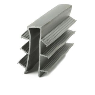 Image 109 Waterstop P-3 PVC outer for expansion joints, grey, 20 r.m., Sanpol Ukraine