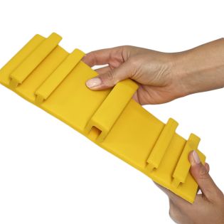 Image 101 Internal waterstop ND 240 PVC for expansion joints, yellow, 20 lm, Sanpol Ukraine