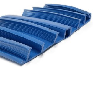 Image 99 External waterstop ND 240 PVC for expansion joints, blue, 20 lm, Sanpol Ukraine