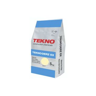 Image 1 Затирка для швов Teknoderz EX, слоновая кость, эластичная, 5 кг