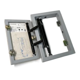 Image 4 Ревизионный настенный люк EURO 200х300 мм, стальной, под плитку