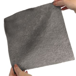 Image 78 Thermally fixed geotextile density 100 g/sq.m, roll 100 sq.m, 2x50 m