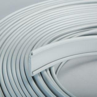 Image 24 Поручень ПВХ для перил 30х4 мм (сірий)