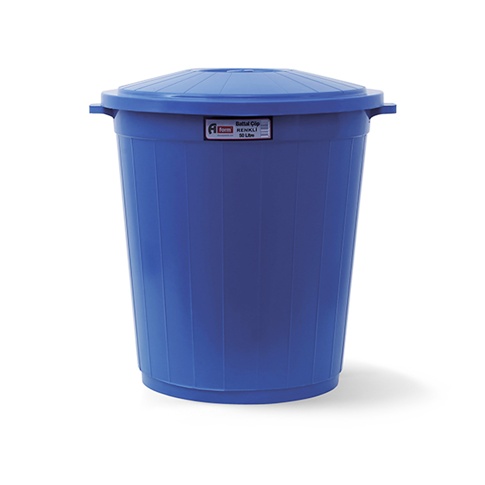 Covered waste clearance bin