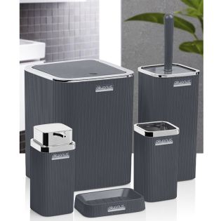 Image 66 Набір аксесуарів для ванної кімнати STELLA 5в1, антрацит