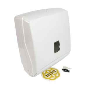 Image 51 Настенный диспенсер для салфеток Z-C-V сложения, пластик, белый