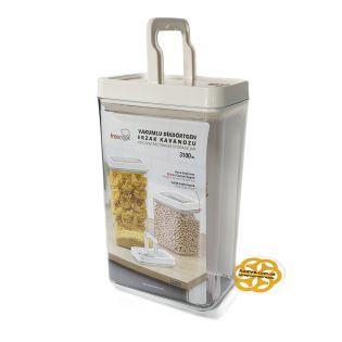 Image 4 Контейнер для сыпучих продуктов вакуумный 3,1 л, прямоугольный, пластик