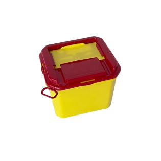 Image 6 Контейнер для медицинских отходов 1.3 л, первичный пластик, желтый