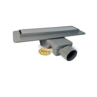 Image 68 Трап для душа LUNA GALA ROTATION 30 см с фланцем, решетка под плитку, поворотный сифон, двойной затвор