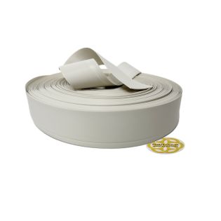 Image 8 Гибкий напольный плинтус PS5510 Arfen белого цвета, эластичный плинтус ПВХ для пола, 50 м.п.