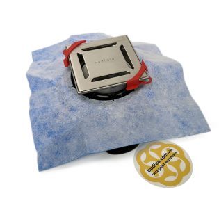 Image 129 Трап для душу серії PYS Floor Drain 10х10 см, горизонтальний, малюнок решітки лінія