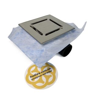 Image 137 Трап для душу серії PYS Floor Drain 15х15 см, горизонтальний, малюнок решітки лінія