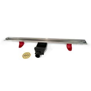 Image 127 Трап для душу серії Slim Line 100 см, горизонтальний s-подібний сифон