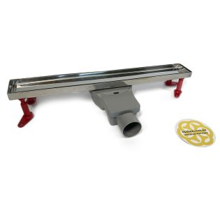 Image 2 Трап для душа GALA TILE INSERT 50 см, горизонтальный, решётка под плитку, поворотный сифон, комбинированный затвор