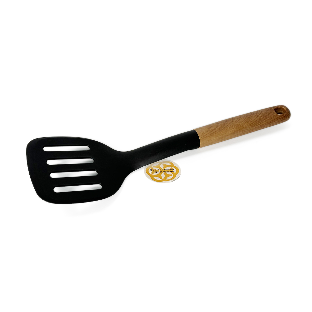 Heat resistant store plastic spatula