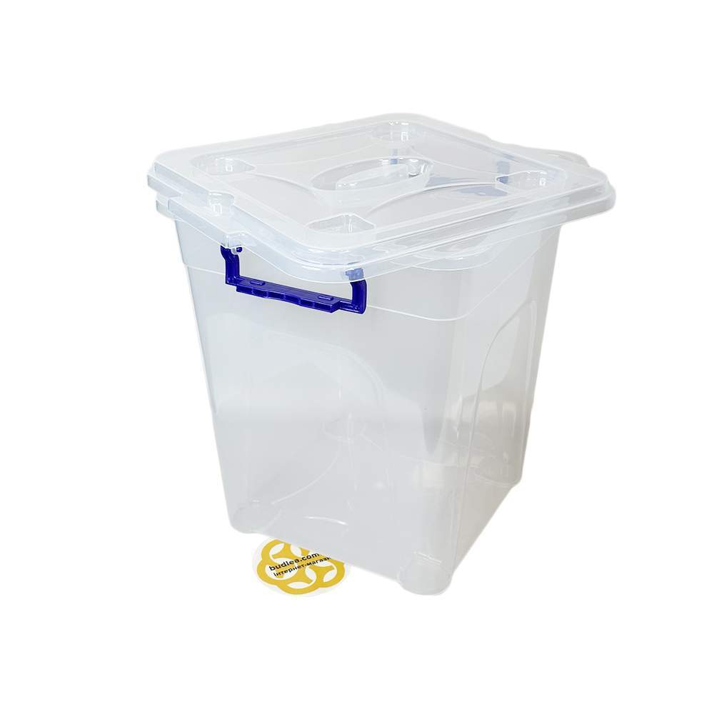Копия Food container 11L with lid JUMBO, square, plastic, transparent ...