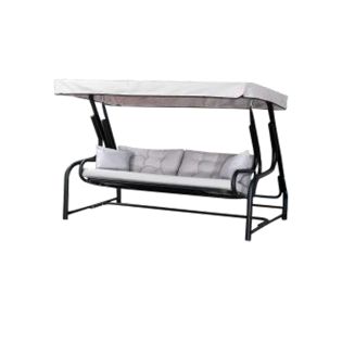 Image 37 Гойдалка садова GONDOL SWING тримісна металева з подушками