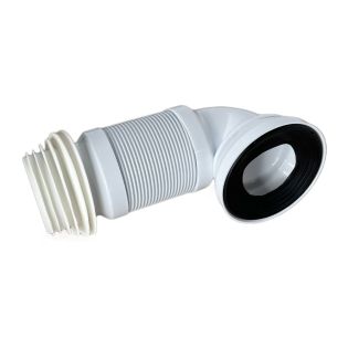 Image 6 З'єднання для унітазу гофроване Ø100х460 мм, кут 90