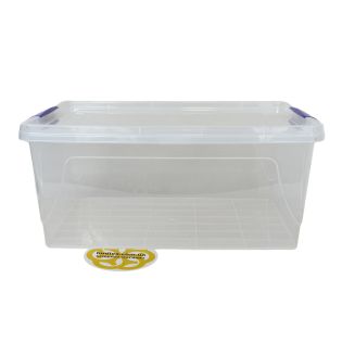 Image 35 Пищевой контейнер 15Л ELITE с крышкой прямоугольный, пластик, прозрачный