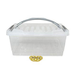 Image 38 Пищевой контейнер 10Л STYLE с крышкой и ручками, прямоугольный, пластик, прозрачный