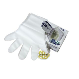 Image 45 Одноразовые перчатки Winlyex EXTRA термовинил, прозрачные, L/XL, 100 шт