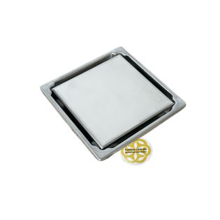 Image 106 Трап для душу TILE INSERT DIRECT 15х15 см вертикальний, нержавіюча сталь