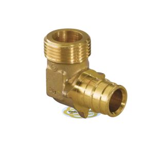Image 95 Коліно 90° Uponor Q&E із зовнішнім різьбленням Ø32x1″ латунь