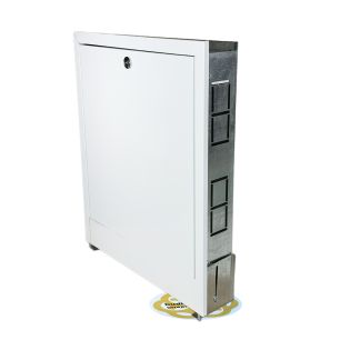 Image 30 Колекторна шафа внутрішні SANPOL 5-6 контурів, 480x580x110 мм