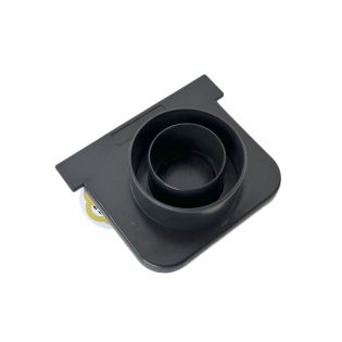 Image 31 End cap DN75/50 for PROLINE drainage tray, external, plastic, black