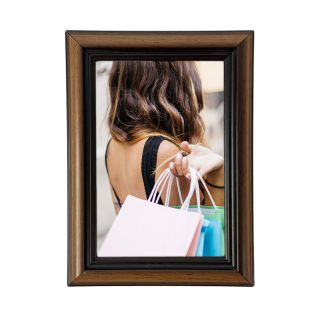 Image 17 Рамка для фото WOOD 100х150 мм, пластик, коричневый