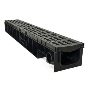 Image 67 Drainage tray MEDIUM DN100 with reinforced grid B125, 153x115x1000 mm