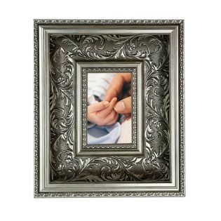 Image 54 Рамка для фото 100х150 мм Baroque, пластик, серебро