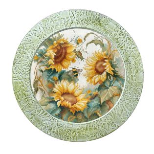 Image 68 Фоторамка круглая с лепкой Ø32 см, МДФ