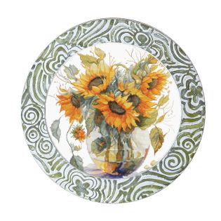 Image 67 Фоторамка круглая с лепкой Ø26 см, МДФ