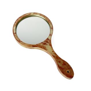 Image 4 Дзеркало на ручці 175х350 із золотою поталлю