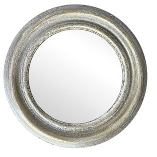 Image 24 Зеркало  круглое Ø29.5 см  настенное поталь золото