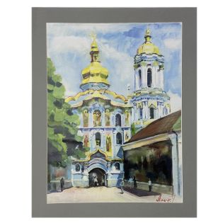 Image 132 Картина с паспарту  КИЕВ, 370х470мм