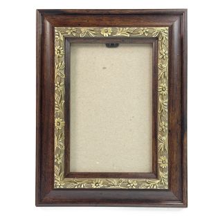 Image 117 Рамка для фото пластикова 100х150 мм, коричневый