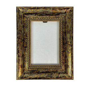 Image 110 Рамка для фото пластиковая 10х15 см, темное золото