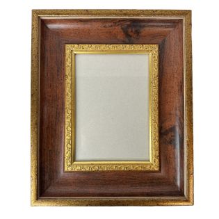 Image 122 Фоторамка 150х210 мм, широкий багет пластик, красное дерево