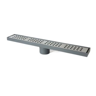 Image 10 Душовий трап REVOLVE 40 см, s-сифон, вертикальний, решітка квадрат