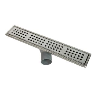 Image 9 Трап для душа в корпусе из нержавеющей стали 40 см, горизонтальный с поворотным сифоном и гидрозатвором