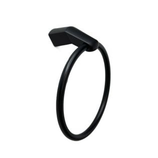 Image 10 Тримач для рушників DICLE D16.5 см, металевий, чорний матовий