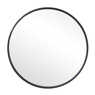 Image 113 Зеркало в металлической раме круглое Ø500 мм, черный