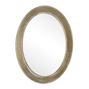 Image 17 Дзеркало овальне GOLD 24.5х33 см, настінне, рамка МДФ