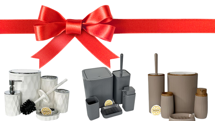 Подарок маме на день рождения — набор для ванной комнаты