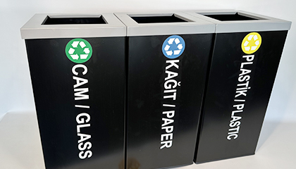 Ведра для раздельного сбора мусора или  как сортировать отходы дома